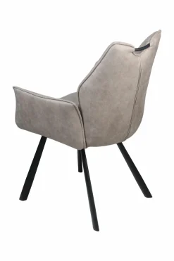Wildeboer & v/d Weide Eettafelstoel Mabel met arm - stof A-Enter 84 Online