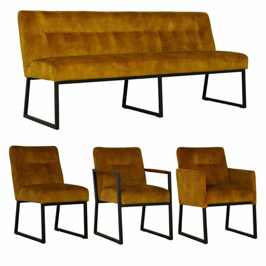 Wildeboer & v/d Weide Eettafelstoel / bank Kira Clearance