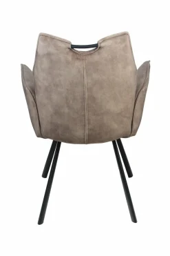 Wildeboer & v/d Weide Eettafelstoel Mabel met arm - stof C-Adore 211 Sale