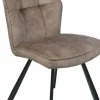 Wildeboer & v/d Weide Eettafelstoel Mabel zonder arm - stof C-Adore 211 New