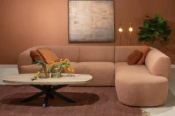 WoonMax Bank Edinburgh - 2 zits met arm links - chaise longue breed Clearance