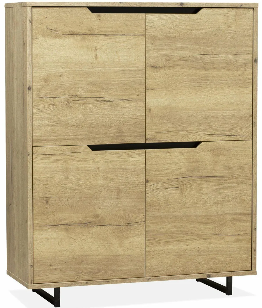 WoonMax Barkast Puerto Natur 4 deurs showroommodel Online