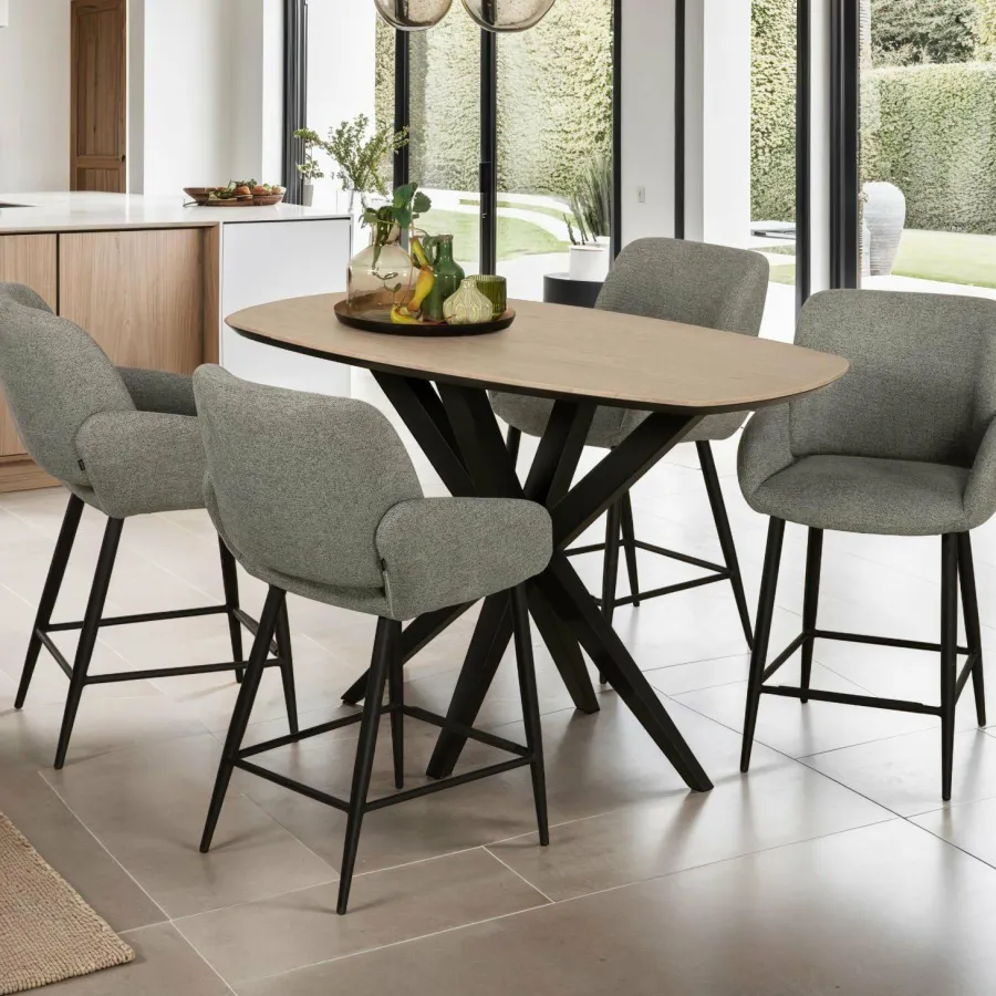WoonMax Bartafel Neville Deens ovaal - Diverse maten en kleuren. Clearance