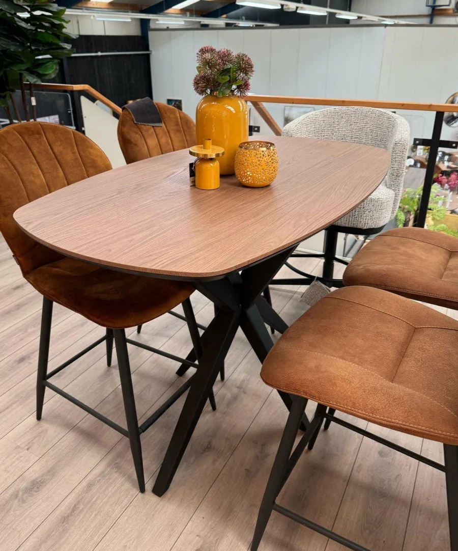 WoonMax Bartafel Neville Deens ovaal - Diverse maten en kleuren. Clearance