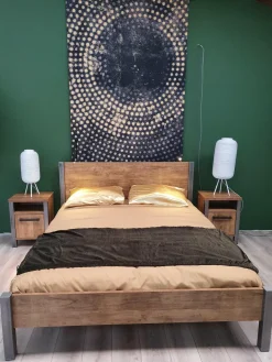 WoonMax Bedframe Lennox Old Teak - Diverse afmetingen Hot