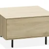 WoonMax Bijzettafel Famous Fresh Oak met lade Discount