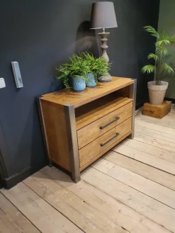WoonMax Commode Lennox Old Teak - Showroommodel Best