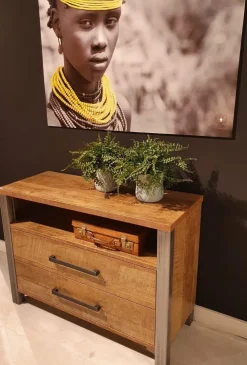 WoonMax Commode Lennox Old Teak - Showroommodel Best