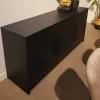 WoonMax Dressoir Broadway 3 deurs - Noir Outlet