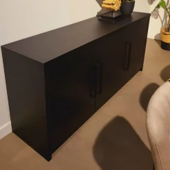 WoonMax Dressoir Broadway 3 deurs - Noir Outlet