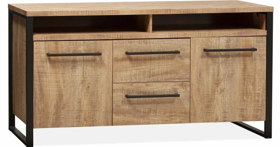 WoonMax Dressoir Carriba Mango - 2 deur/2 lades New