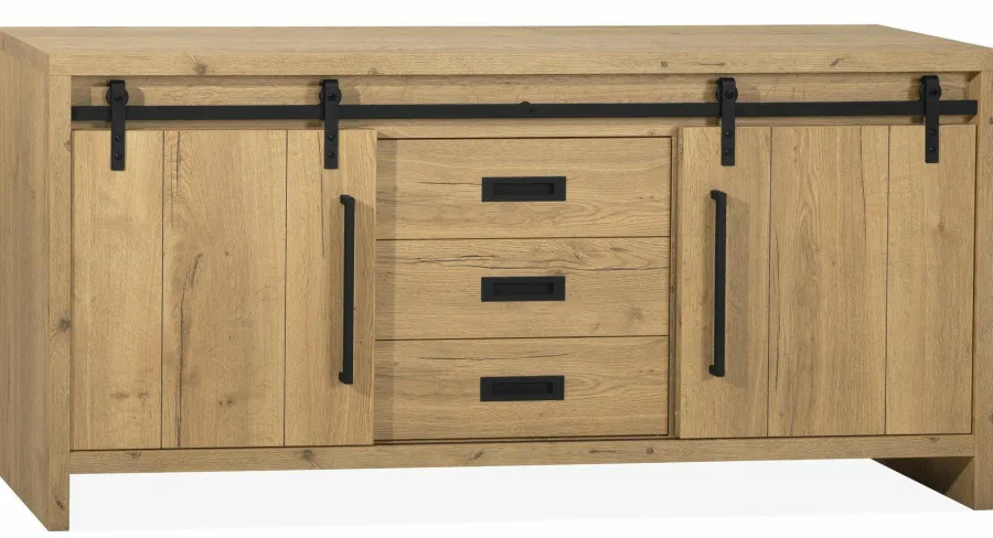 WoonMax Dressoir Cottage Natur 180 cm Discount