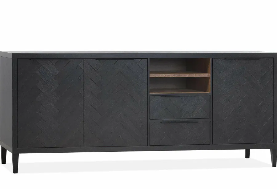 WoonMax Dressoir Gamma visgraat old Piano Clearance