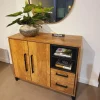 WoonMax Dressoir Maldini Old teak - 3 deuren en 2 lades - 203 cm Sale