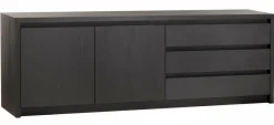 WoonMax Dressoir Milanello 2 deurs / 3 laden 242 cm Discount