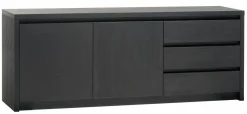 WoonMax Dressoir Milanello 2 deurs / 3 laden 212 cm Clearance