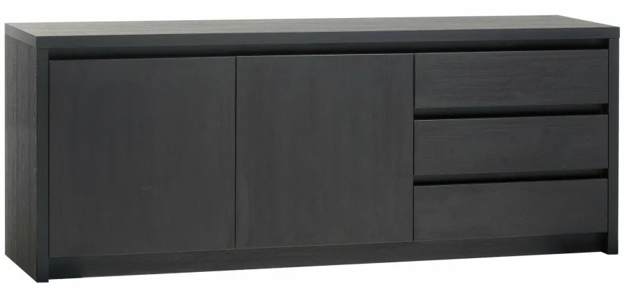 WoonMax Dressoir Milanello 2 deurs / 3 laden 212 cm Clearance