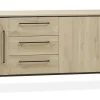 WoonMax Dressoir Santorini Groot Fresh Oak - 222 cm Best