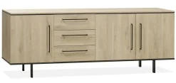 WoonMax Dressoir Santorini Groot Fresh Oak - 222 cm Best