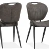 WoonMax Eetkamerstoel Jim - Cognac, Mosgroen en Antraciet New
