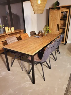 WoonMax Eettafel Carriba Mango - 160 of 200 cm Online