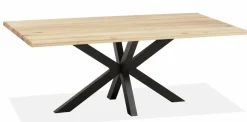WoonMax Eettafel Glasgow eiken - vele opties en maten Outlet