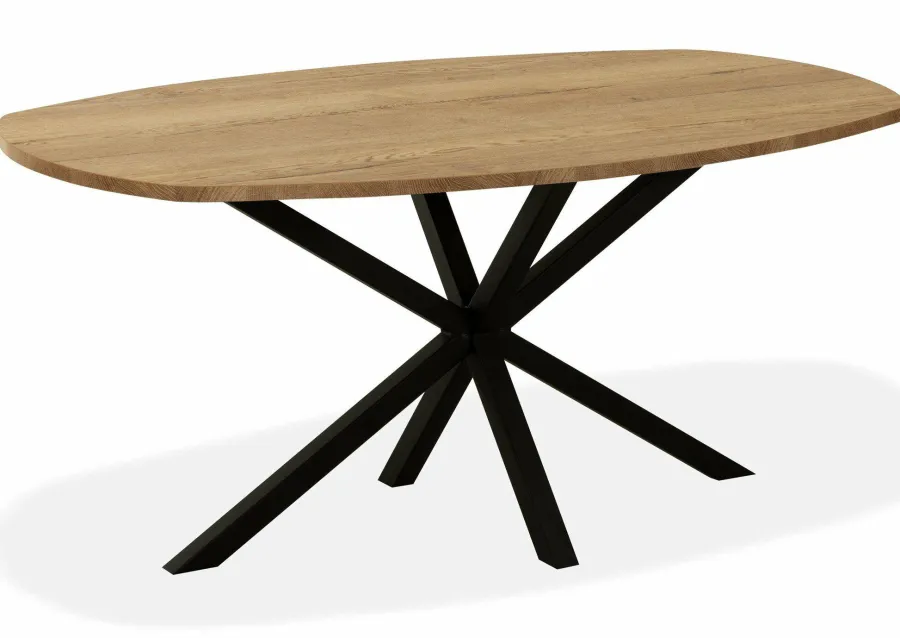 WoonMax Eettafel Kent Deens ovaal - 138, 160, 190 of 220 cm - Diverse kleuren Online