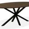 WoonMax Eettafel Kent ovaal - 138, 160, 180, 200 of 220 cm - Diverse kleuren Sale