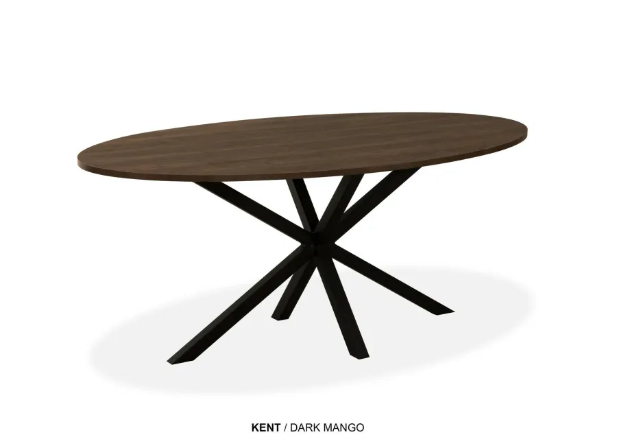 WoonMax Eettafel Kent ovaal - 138, 160, 180, 200 of 220 cm - Diverse kleuren Sale