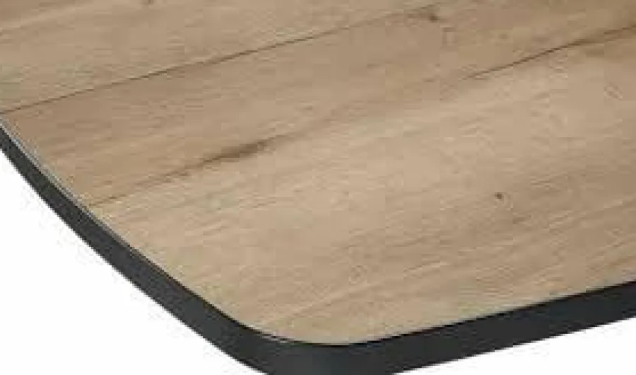 WoonMax Eettafel Lamulux Leeds uitschuifbaar Natur - Showroommodel Discount