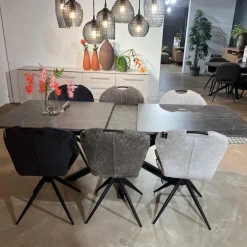 WoonMax Eettafel Lamulux Chesterfield Rechthoekig uitschuifbaar - Diverse kleuren en 3 afmetingen Online