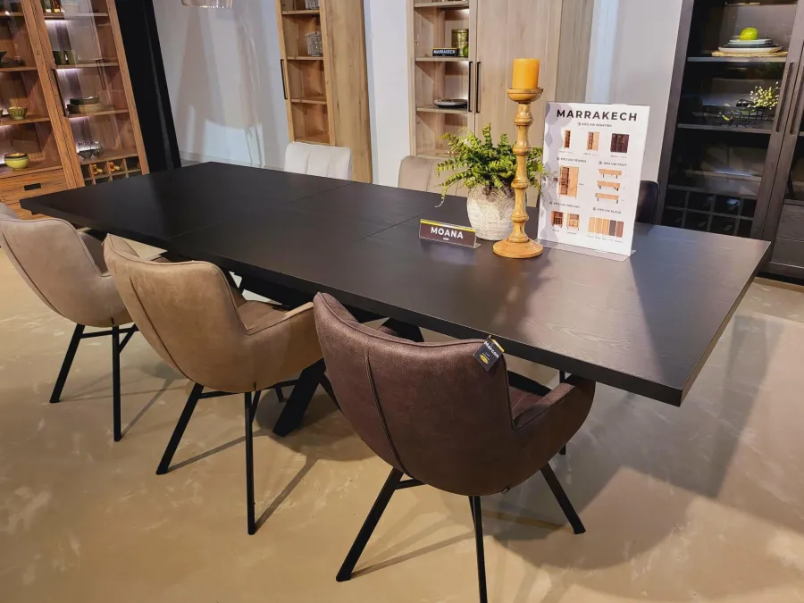 WoonMax Eettafel Moana Lamulux uitschuifbaar - Diverse kleuren en afmetingen Hot