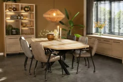 WoonMax Eettafel Mylo Deens Ovaal Lamulux uitschuifbaar - Diverse kleuren en 4 afmetingen Sale