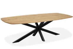 WoonMax Eettafel Nottingham eiken Deens Ovaal - 5 afmetingen - Diverse kleuren