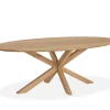 WoonMax Eettafel Nottingham eiken Ovaal - 5 afmetingen - Diverse kleuren Best