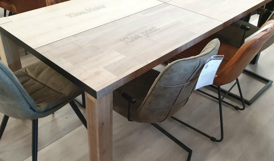 WoonMax Eettafel Sandwich Lamulux met vele opties Hot