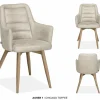 WoonMax Eettafel stoel Asher met vele mogelijkheden Best