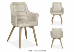WoonMax Eettafel stoel Asher met vele mogelijkheden Best
