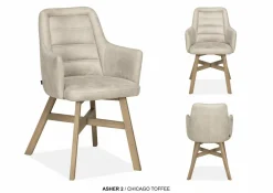 WoonMax Eettafel stoel Asher met vele mogelijkheden Best