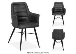 WoonMax Eettafel stoel Asher met vele mogelijkheden Best