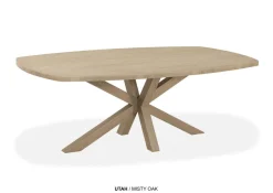 WoonMax Eettafel Utah Deens ovaal - 160, 190, 220 of 250 cm - Diverse kleuren Best