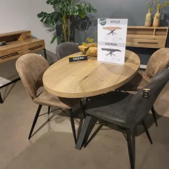 WoonMax Eettafel Vaiana Lamulux uitschuifbaar - Diverse kleuren en 4 afmetingen Clearance