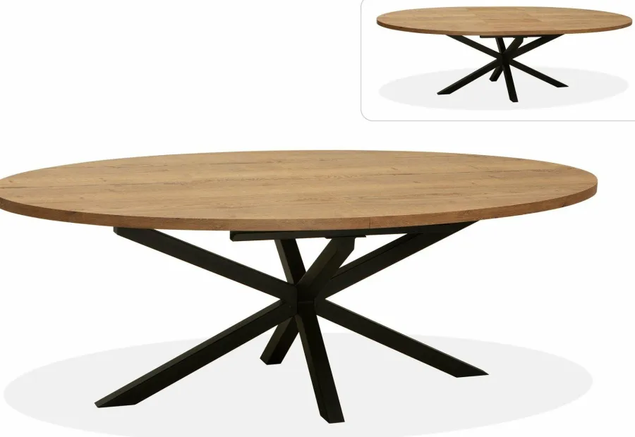 WoonMax Eettafel Vaiana Lamulux uitschuifbaar - Diverse kleuren en 4 afmetingen Clearance