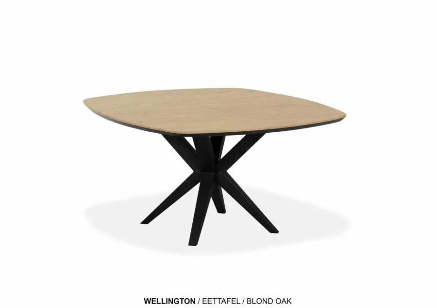 WoonMax Eettafel Wellington Deens vierkant Lamulux - Diverse afmetingen en kleuren Outlet