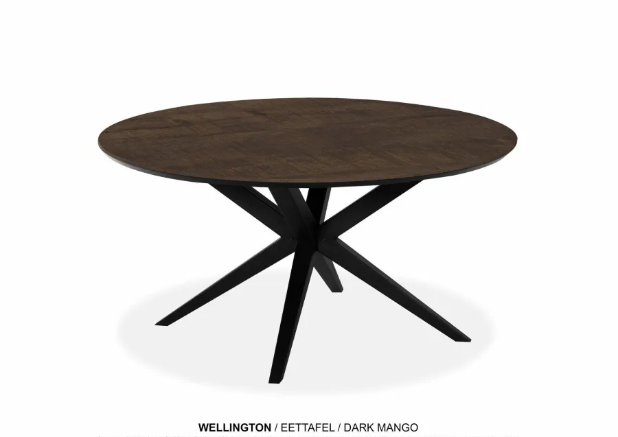 WoonMax Eettafel Wellington Rond Lamulux - Diverse kleuren en afmetingen Outlet