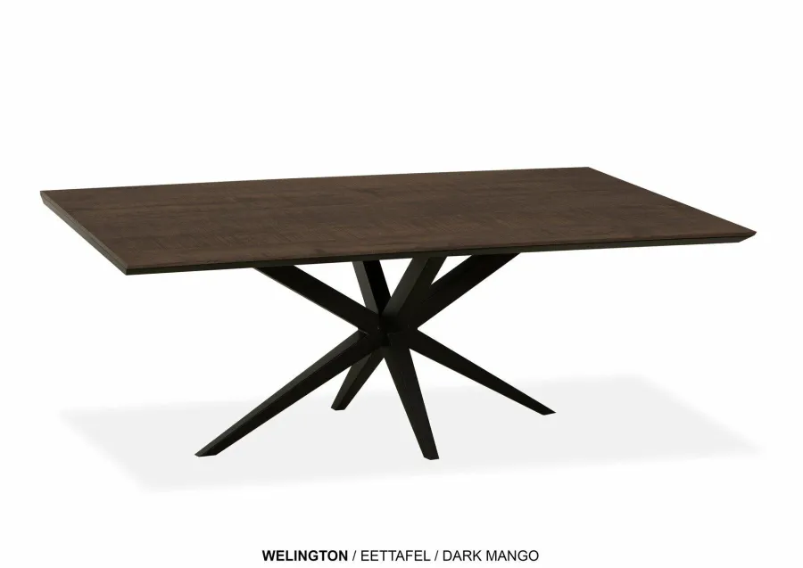 WoonMax Eettafel Wellington Rechthoek Lamulux - Diverse kleuren en afmetingen Best