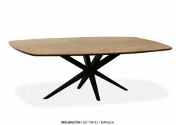 WoonMax Eettafel Wellington Deens Ovaal Lamulux - Diverse kleuren en afmetingen Best