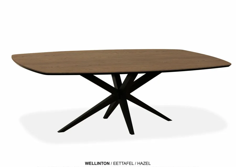 WoonMax Eettafel Wellington Deens Ovaal Lamulux - Diverse kleuren en afmetingen Best