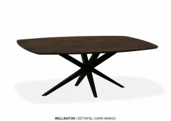 WoonMax Eettafel Wellington Deens Ovaal Lamulux - Diverse kleuren en afmetingen Best