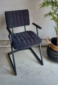 WoonMax Eettafelstoel Mats Miami - Ash, Zwart of Toffee Online